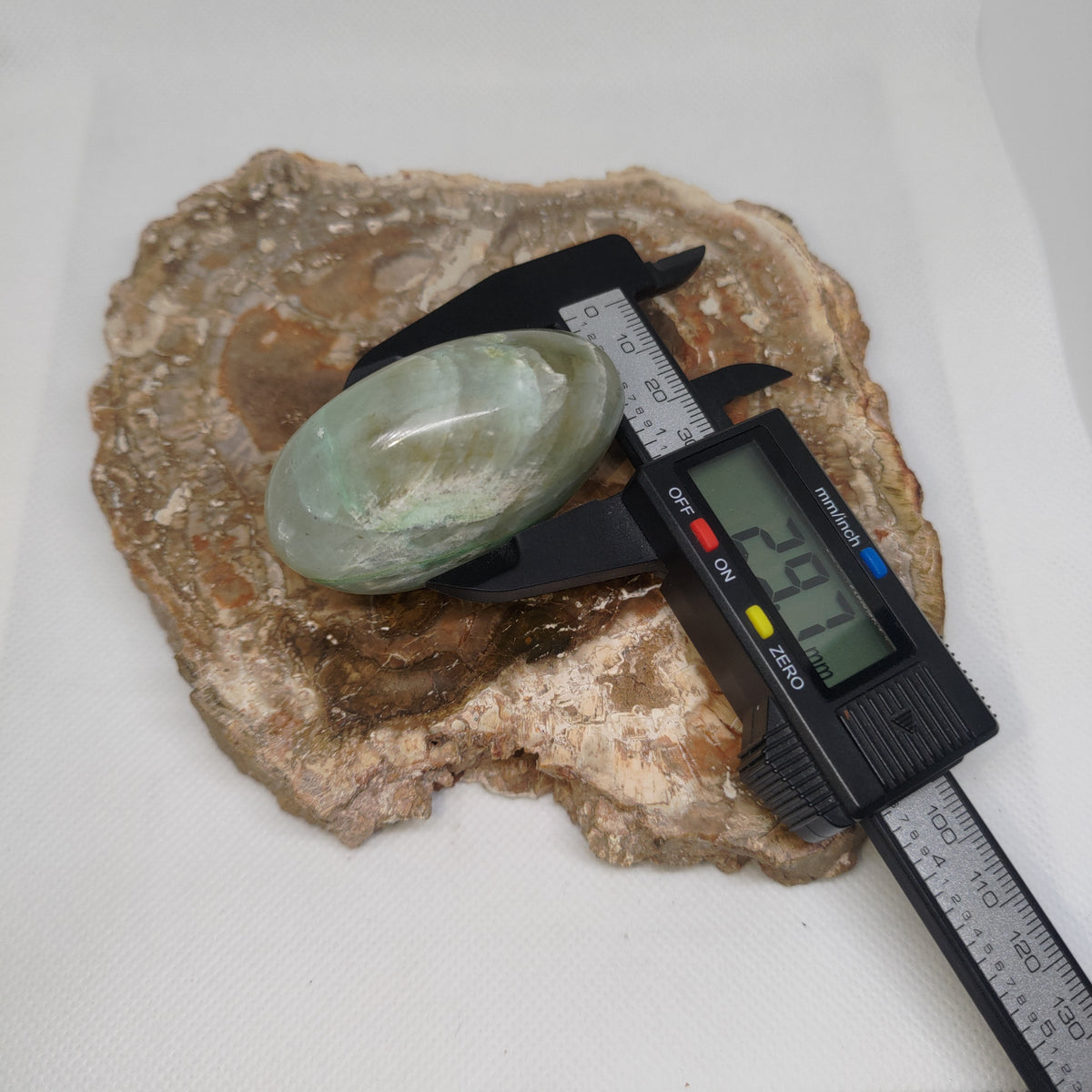 Garnierite (Green Moonstone) Palm Stone Ref: 0409