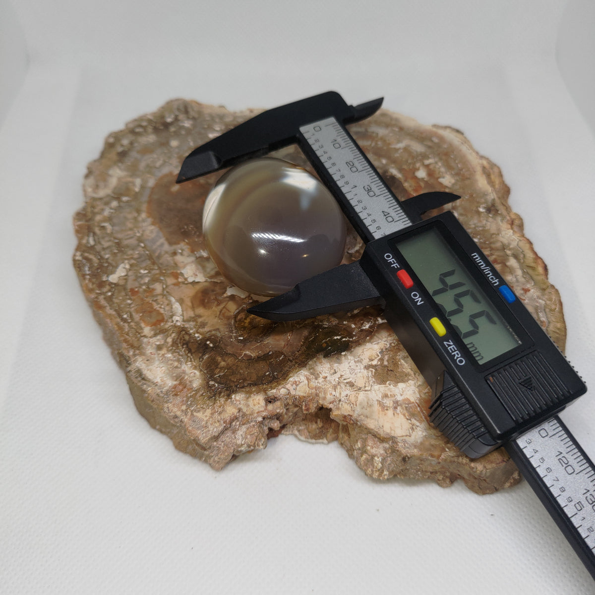 Orca Agate Palm Stone Ref: 0410
