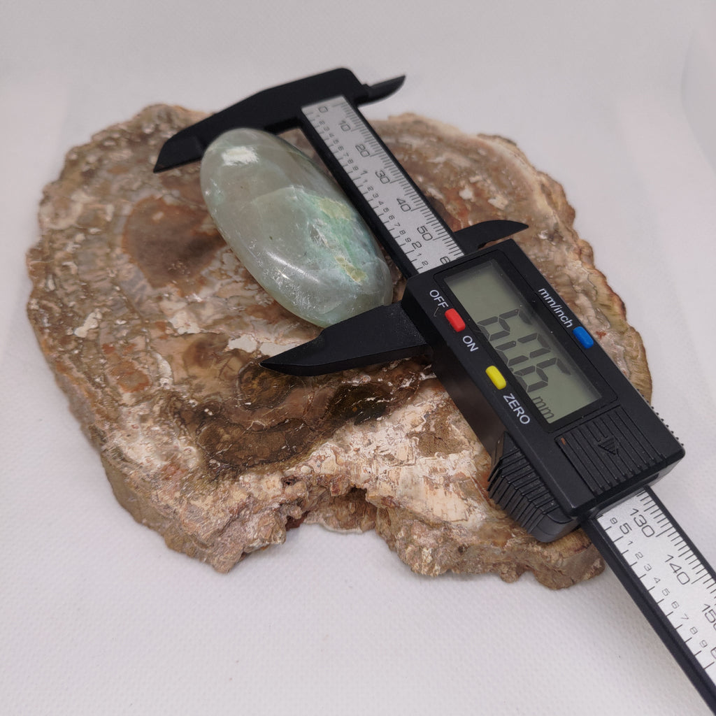 Garnierite (Green Moonstone) Palm Stone Ref: 0417