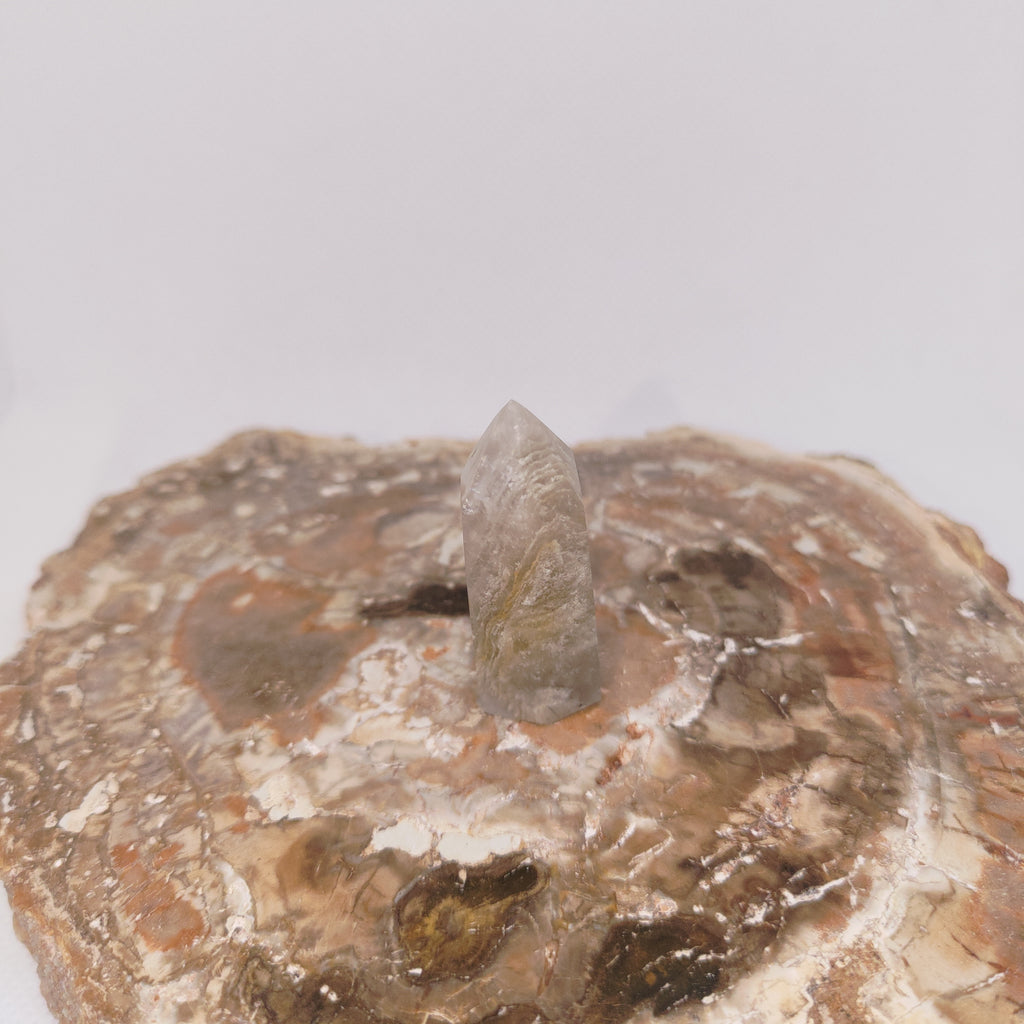 Thousand Layer Garden Quartz Tower – Cosmic Consciousness, Manifestation & Ancient Strata 🌿✨ Ref: 0426